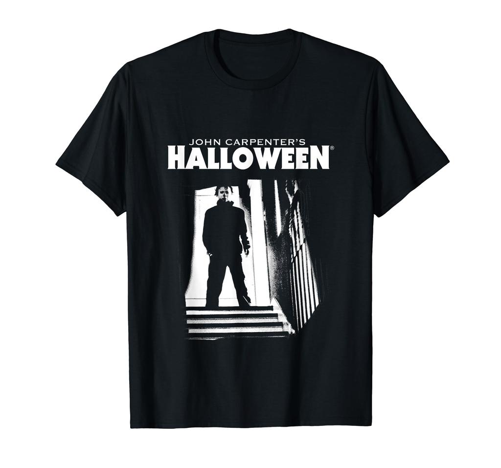 Halloween Michael Myers On The Stairs T-Shirt
