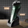 Washable 3D Electric Shaver for Men Wet Dry Beard Electric Razor Rechargeable Facial Shaving Machine LED Display