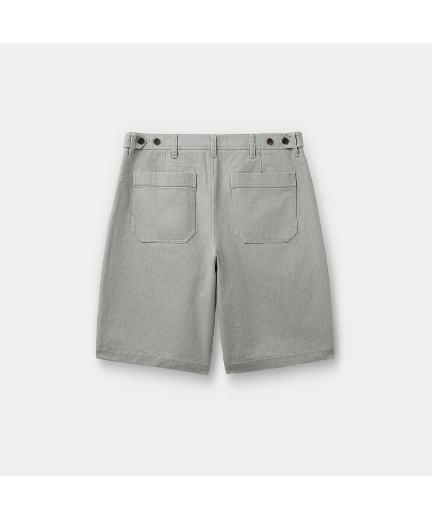 Silijeu Garment Washed Semi-Wide Chino Shorts Sapom26831Khl