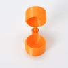 Orange Round Cake Pressing Shaping Mold 3D Printed Plastic Ball Pastry Chocolate Baking Frame Tool For Parties Weddings Desserts