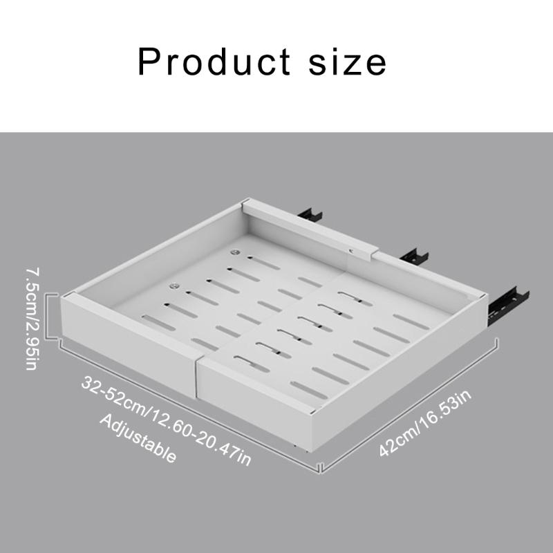 Space Saving Kitchen Cabinet Drawer Convenient Cabinet Drawer Organizers Extendable Kitchen Organization Container