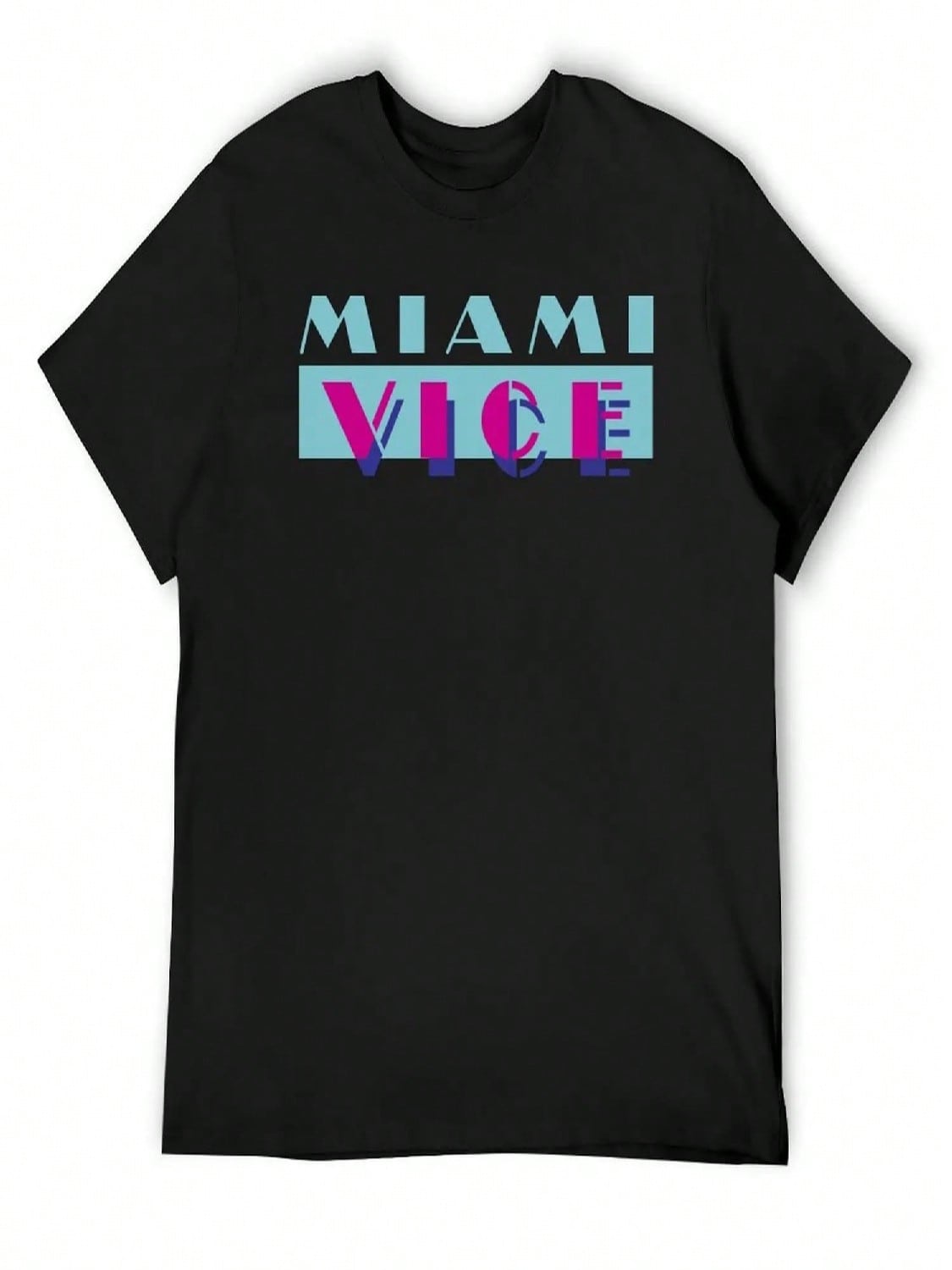 Miami Vice T-Shirt Funny Meme T-Shirts Shirts Graphic T-Shirts Oversize Oversized T Shirts For unisex S разноцветный