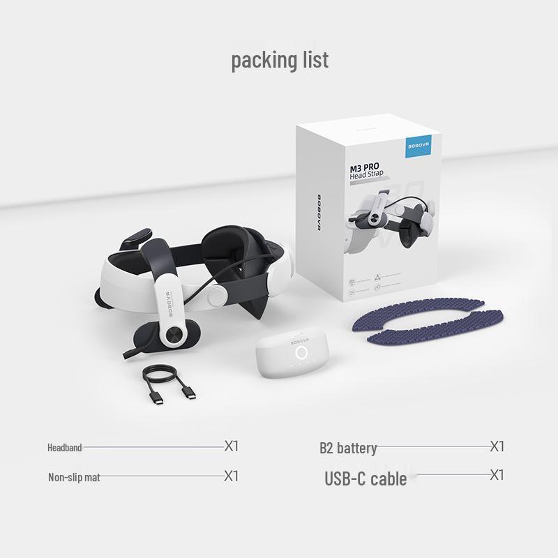 Meta Quest 3 S Elite Power Headband: Battery Version Accessory