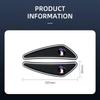 Car Styling 4pcs Rubber Door Edge Protector Stickers Anti Collision Strips For M  M3 M4 F07 F34 F30 F20 F10 E60 E46 E53