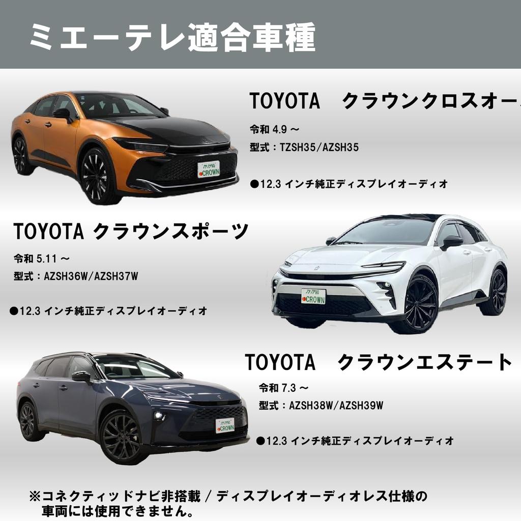 Noanoa 90 Crown Crossover 35 Series TV Kit, Miethere, Safe Made In Japan,