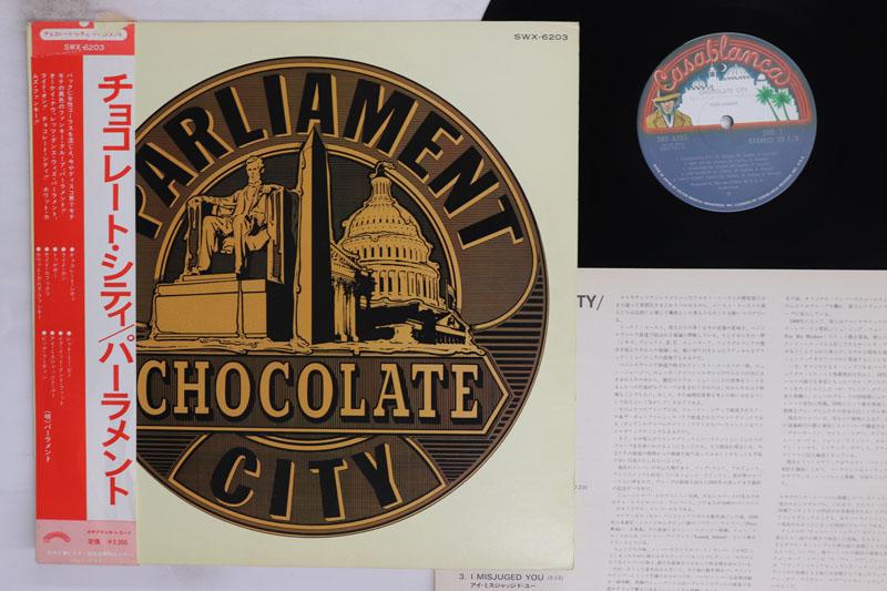 

LP Record PARLIAMENT Chocolate City SWX6203 CASABLANCA 1975 Japan Obi SoulFunk Used
