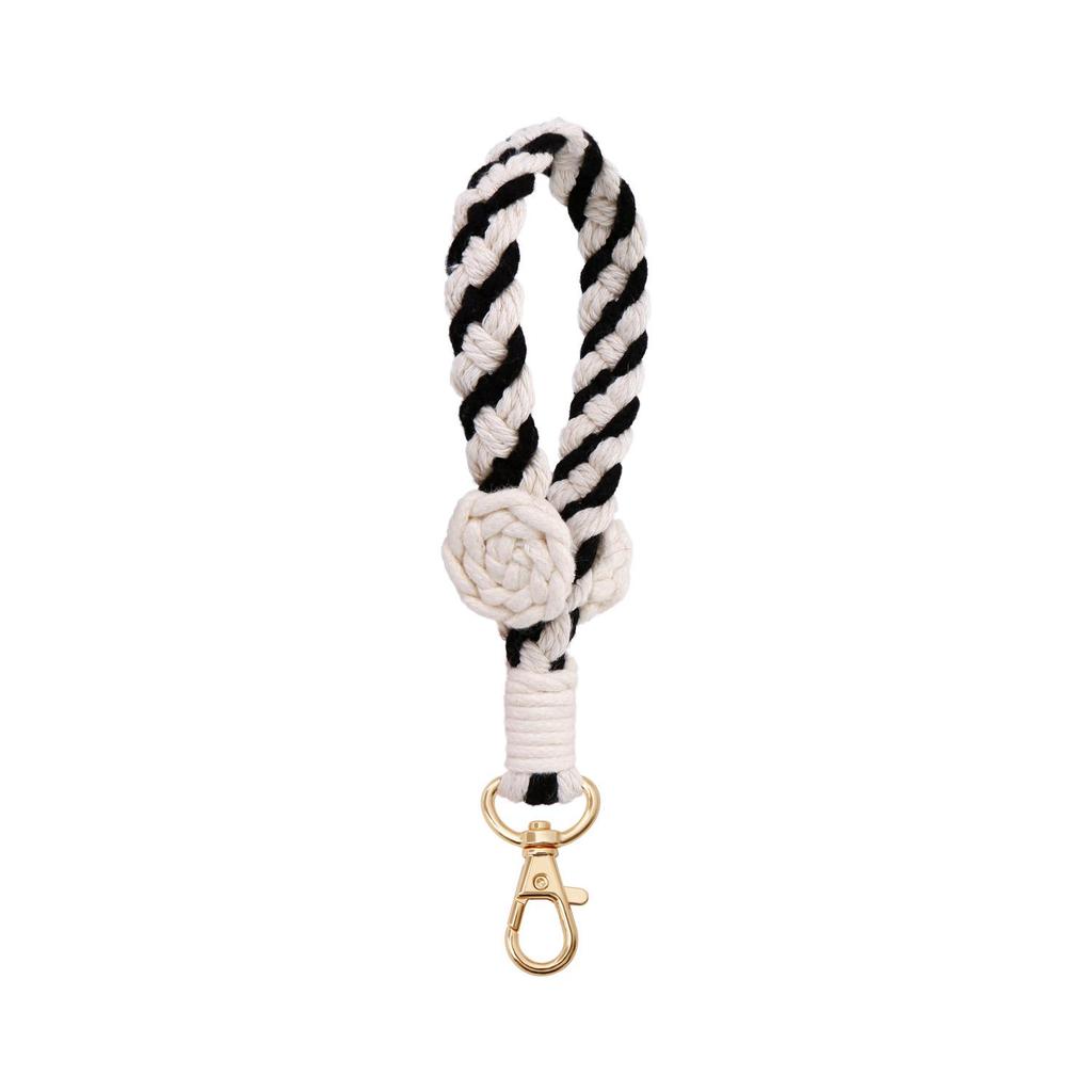 Daisy Flower Phone Lanyard - Handmade Woven Camera Strap & Pendant for Women