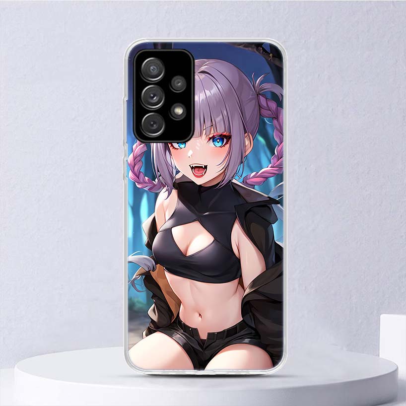 Nazuna Nanakusa Anime Soft Case For Samsung Galaxy A52 A42 A32 A22 A12 A02S Phone Cover A50 A51 A70 A71 A41 A31 A21S A40 A30 A20