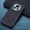 Phone Case for Honor Magic 6, Full Protection Shockproof Cover with Soft Edges, Simple Fabric Texture, Matte Style, Personalized, ES-19 Deep Black