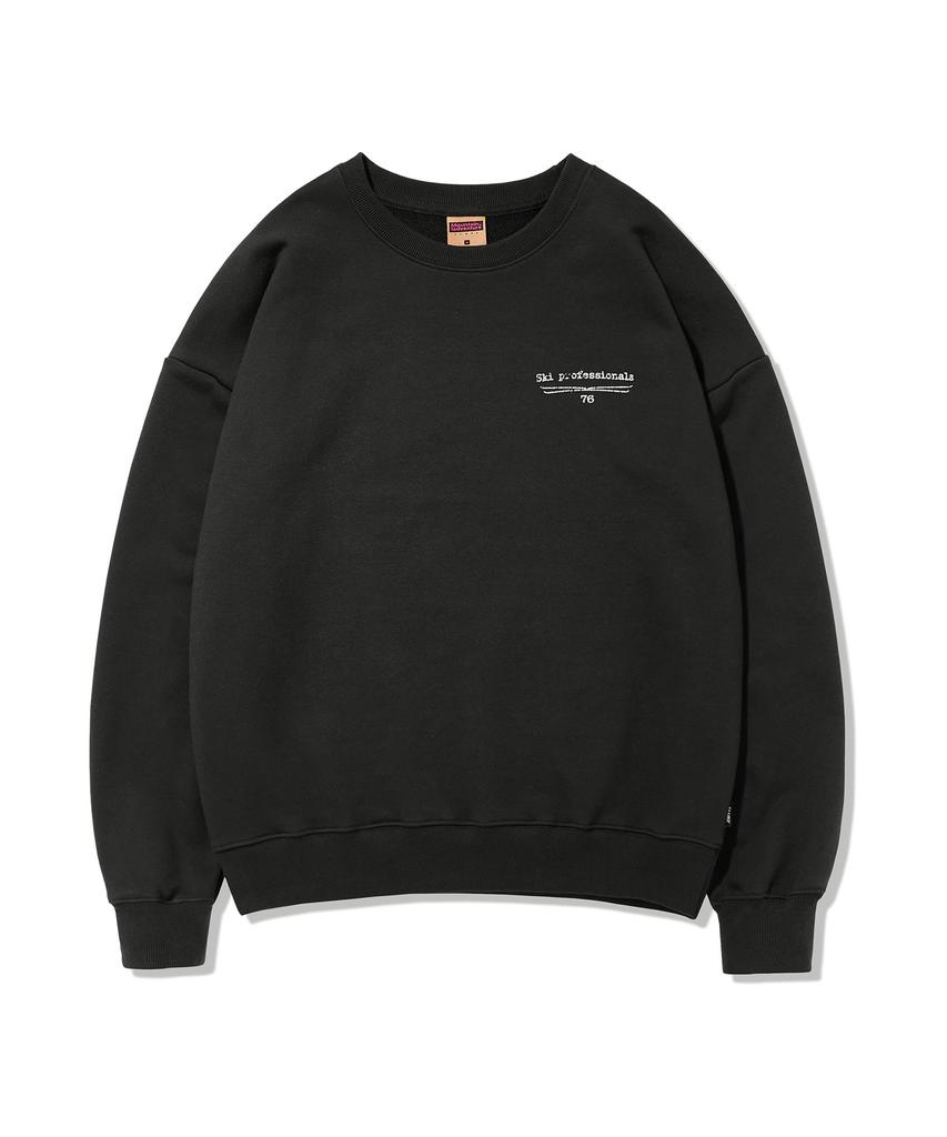 Peullukeu Snow Mountain Adventure Sweatshirt Black Fmt3079