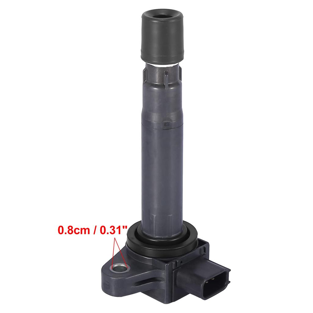 X AUTOHAUX Car Ignition Coil Engine Ignition Coil Compatible with Honda TC-29A Plastic Metal 4pcs