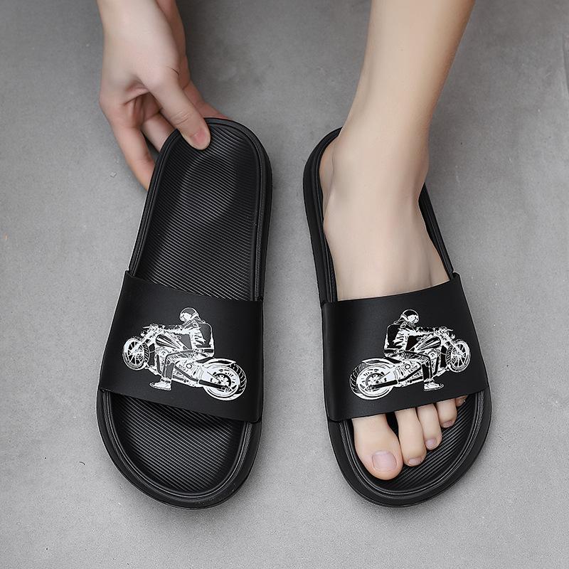 One-word Drag Men's Summer Non-slip Vietnamese Slippers Outer Wear Personalized Fashion Sandals Men's Sandals 47 Outdoor 45 Large Size 46
