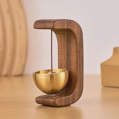Dopamine Magnetische Houten Deurbel: Moderne Entreebel & Decoratie in Chinese Stijl