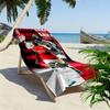 Bukayo Saka Spirit Beach Towel, Large Soft Quick Dry Towel for Beach Camping Swimming