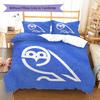 Sheffield Wednesday Football Club Pattern Bedding,Quilt Set Quilt Cover Pillowcase Home Birthday Gift (1 * duvet cover + 2 * pillowcase, without core)