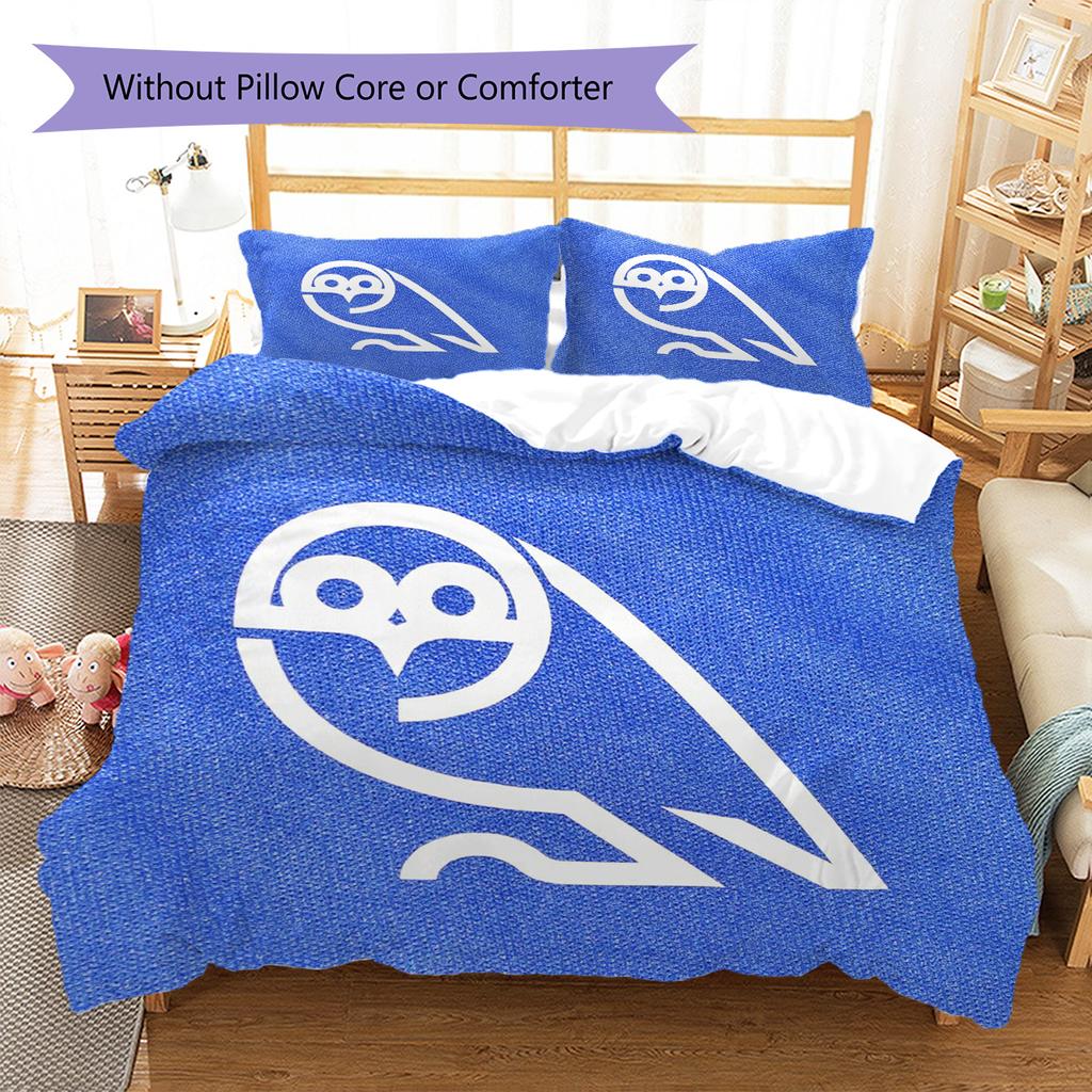 Sheffield Wednesday Football Club Pattern Bedding,Quilt Set Quilt Cover Pillowcase Home Birthday Gift (1 * duvet cover + 2 * pillowcase, without core)