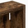 Bathroom Wall Cabinet Smoked Oak 40 X 10 X 60.5 Cm