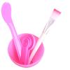 4Pcs DIY Facial Mask Bowl Mixing Brush Makeup Spoon Face Stick Beauty Tools Set