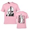 Anime T-shirt Cool Gojo Satoru Graphic Printing T-shirt Men's Fashion Casual Round Neck Short Sleeve Shirt Summer Sport Shirt