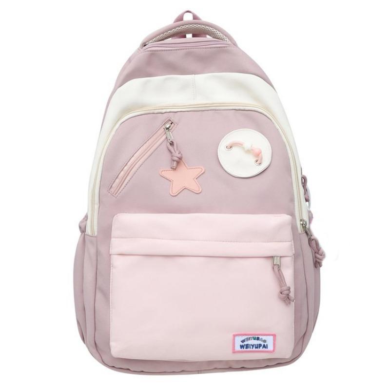 Student Schoolbag, Junior High School High-value Backpack, Niche High School Student Make-up Bag, Two-piece Backpack