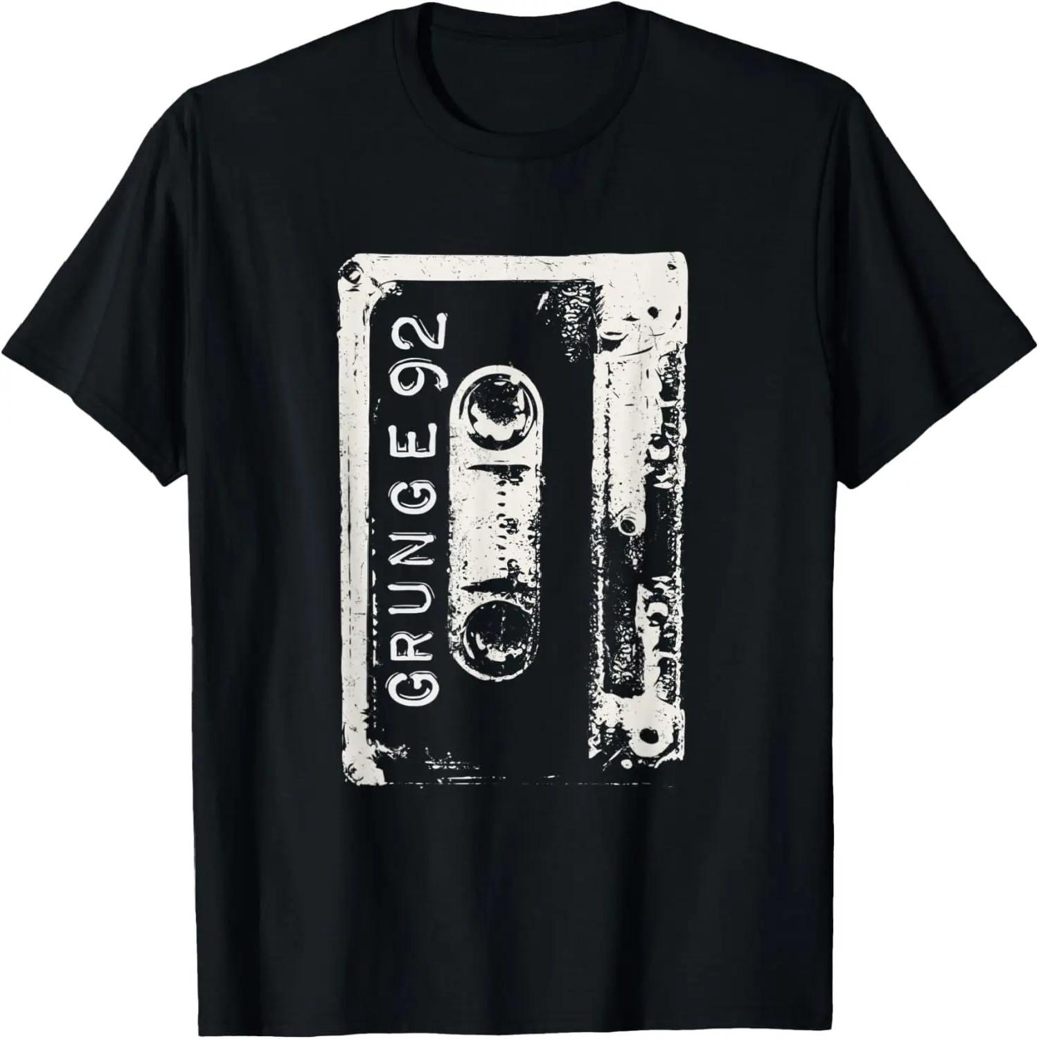 

Grunge 90 s Vintage Concert Mixtape Retro T-Shirt XXXXXL чорний