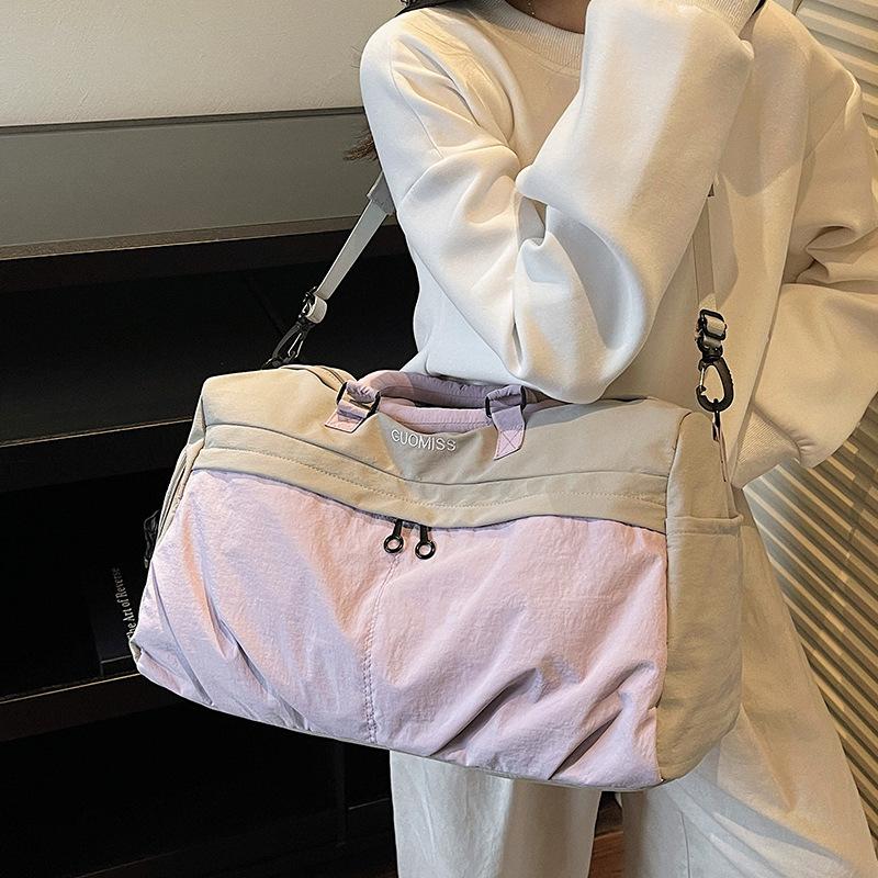 Fashion Travel Bag Women's New Lightweight Multi-functional Sports Fitness Bag Men's Large-capacity Travel Bag Li Bag