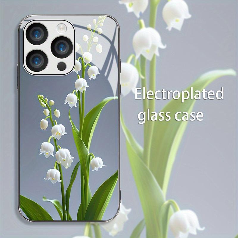 Lily of The Valley Floral Print Design Phone Cases for Iphone 16 15 14 13 12 11 X XR XS 8 7 Plus Pro Max Series