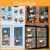 Christmas Window Decals With Static Sticker Pvc Arctic Bear Design For Holiday Decor