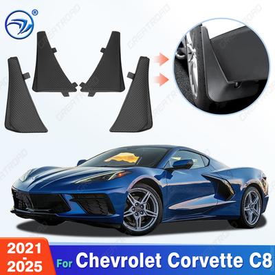 Chevrolet Corvette C8 2024 2025 Sárvédő Sárfogók Sárvédő Sárfogók autó Tartozékok