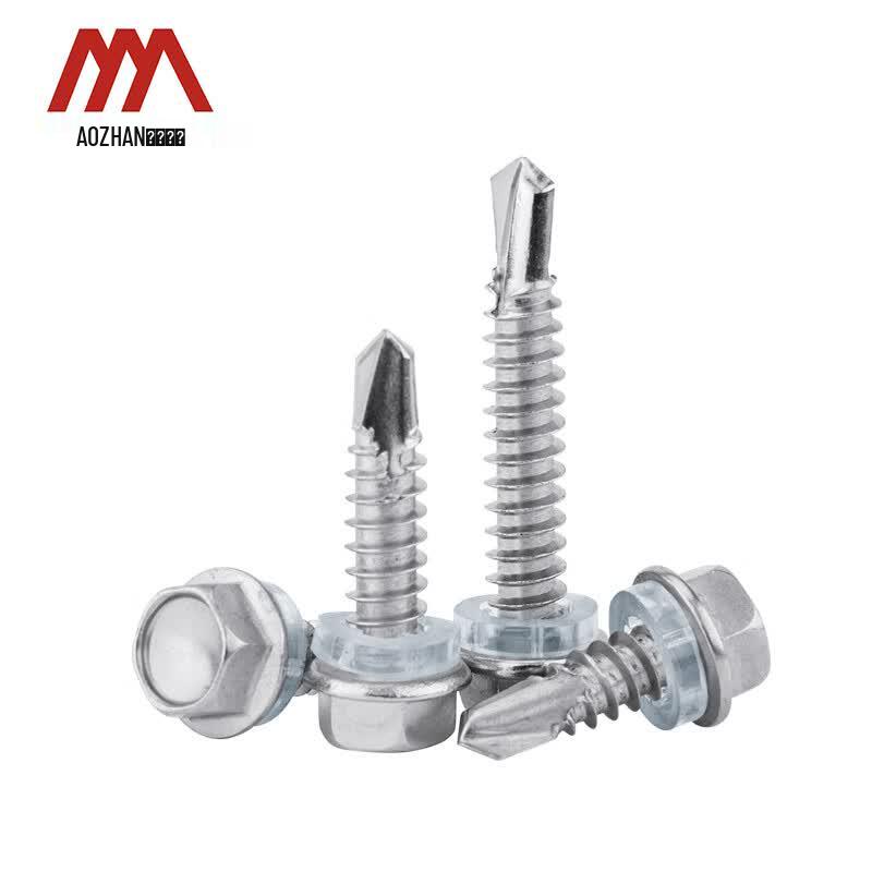 410 Stainless Steel Hex Flange Self-Drilling Tapping Screw