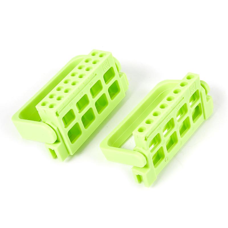 Dental Endo Files Holder 8/16 Holes 3 Colos Endo Stand Endo Tray For Endodontic Files Organizer Endo Box