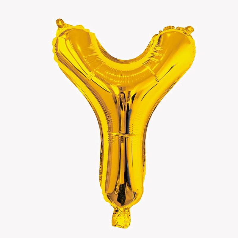 32-Inch Gold English Alphabet Aluminum Film Balloon Birthday Party Decoration Balloon Wedding Decoration In The Letter Helium Floating