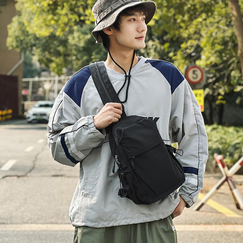 Unisex Multifunctional Chest Bag, Mini Crossbody Backpack For Cycling Hiking Outdoor Sports