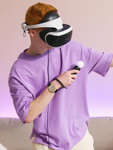 EUTOUR Men's Magnetic Watch, Creative, Stylish, Simple, Casual Quartz Watch with Magnetic Ball Design, 40mm Dial, Rubber Band, Gold