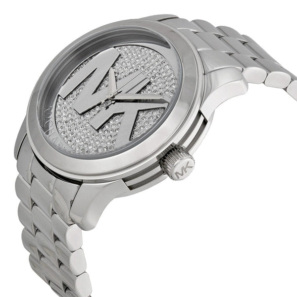 Michael Kors Sofie Kristall Roségoldfarbener Edelstahl Damenuhr MK5544
