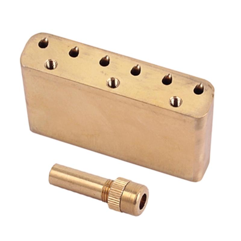 Brass Tremolo Block, Single Rock System 63mm Guitar Accessories Suitable for /SQ Guitar Tremolo Bridge Set