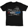 Retro Německé F850GS Adventure Motocyklové Tričko 100% Bavlna Kulatý Výstřih Krátký Rukáv Letní Ležérní Pánské Tričko Jezdec Streetwear