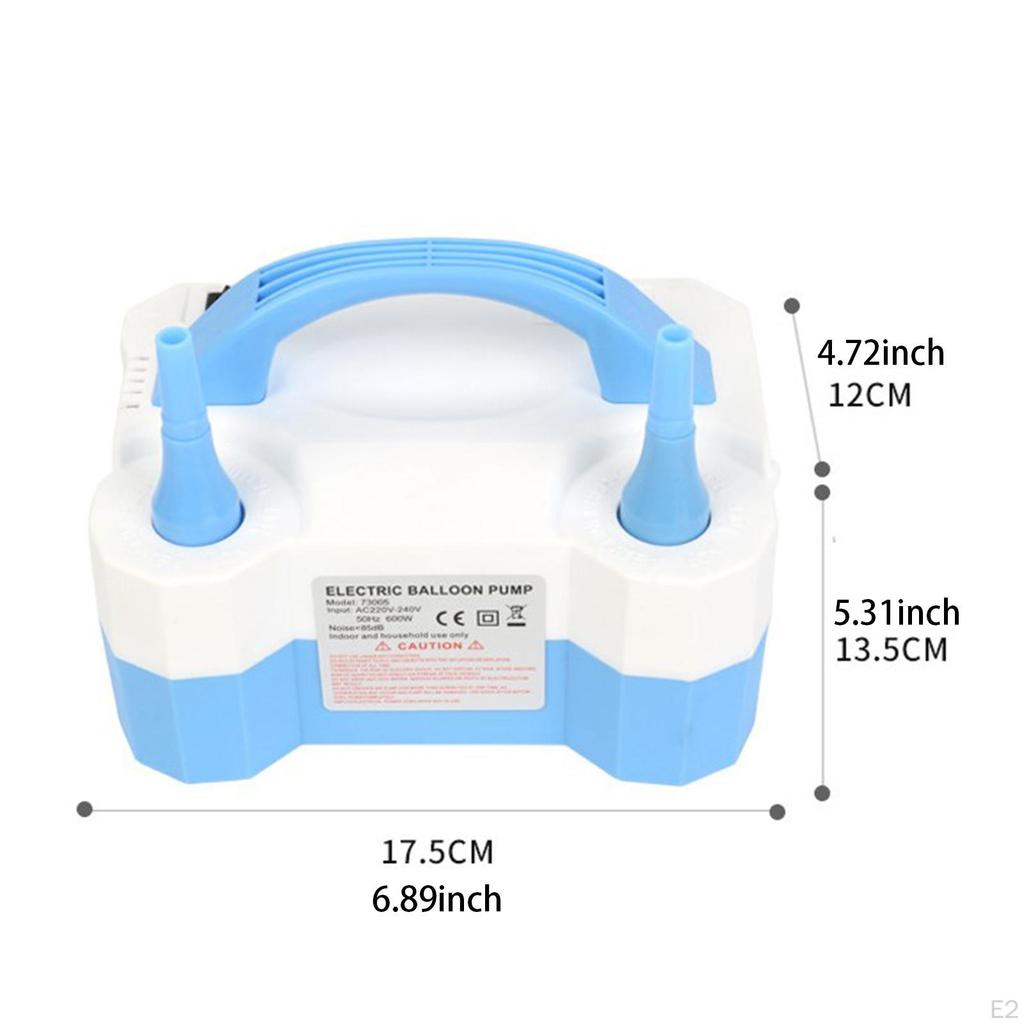 Balloons Blower Machine Portable Air Pump for Decoration Wedding Anniversary