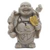 Statua di Buddha Resina Mini 8cm Maitreya Buddha Ridente Figurina per Decorazione Casa Ufficio Regalo