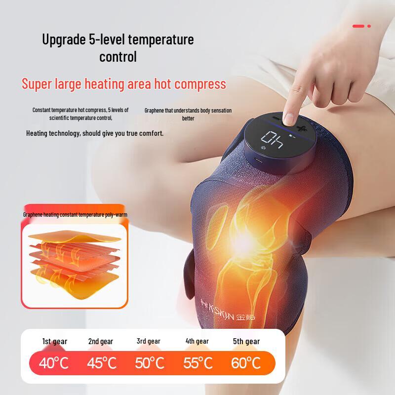 K·SKIN Heated Knee Massager with Moxibustion