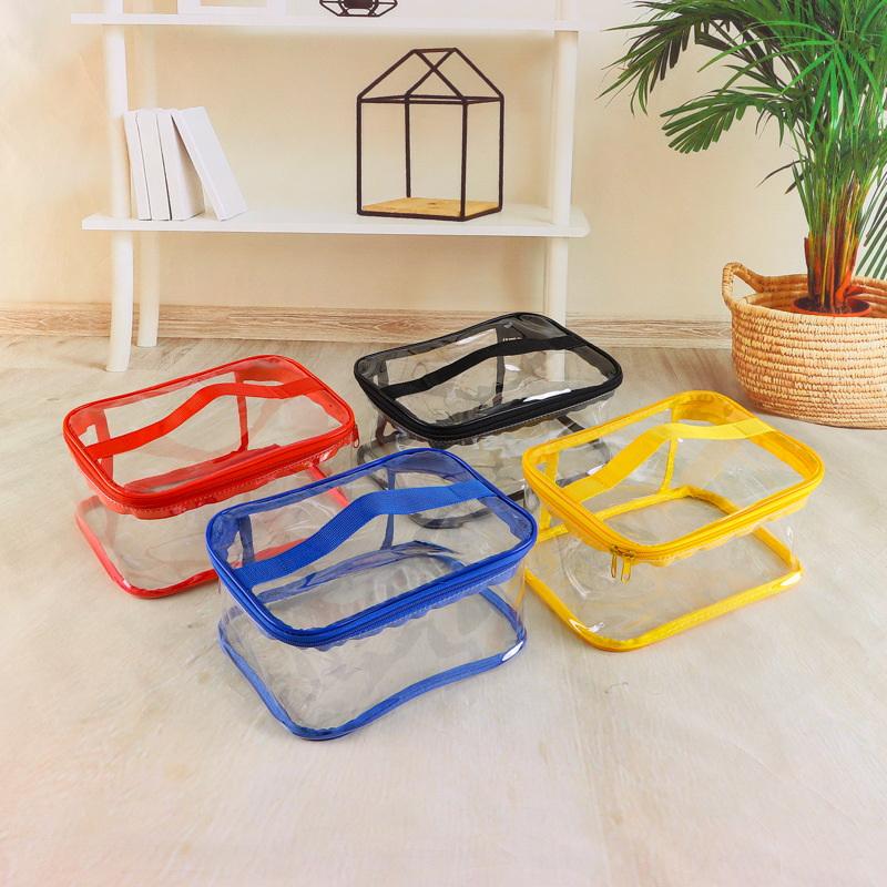 Clear Zipper Toy Storage Bag Large Capacity Waterproof Organizer For Kids Building Block Puzzle And Dolls Toy Brick Storage