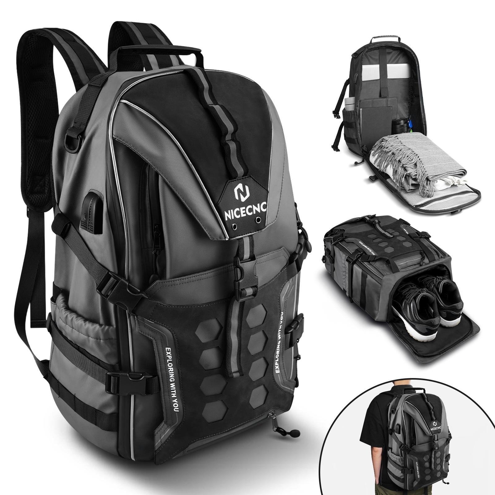 NICECNC 35L Motorcycle Backpack Motorcyclist Outing