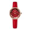 Small Brown Watch Student Niche High-End Watch Light Luxury Diamond-Encrusted Women'S Quartz Watch