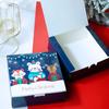 Deer Snowman Printed Santa Claus Christmas Gift Boxes Merry Christmas Favours Sweet Biscuit Candy
