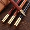 Office Supplies Ballpoint Black Refill Wood Rollerball Pen Brass Pen Metal Gel Pen Roller Ball Pen
