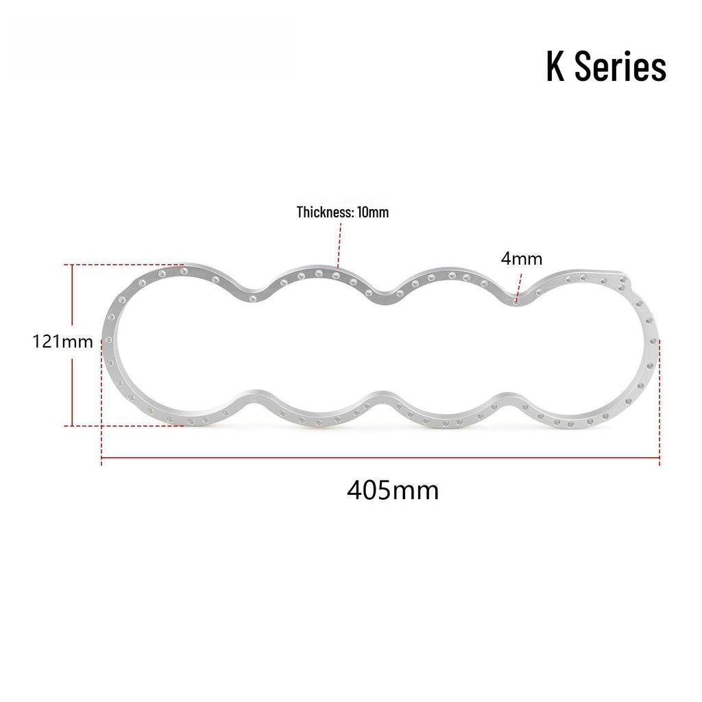 Honda Civic K20/K24/H22/B16/D15 Engine Aluminum Cylinder Block Protection Plate