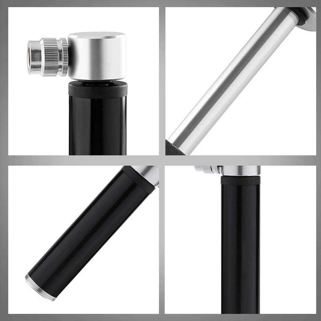 Bicycle Pump Portable Mountain MTB Road Bike Hand Air Pump Tire Inflator Schrader Presta Valve Cycling Pump 120PSI Lightweight
