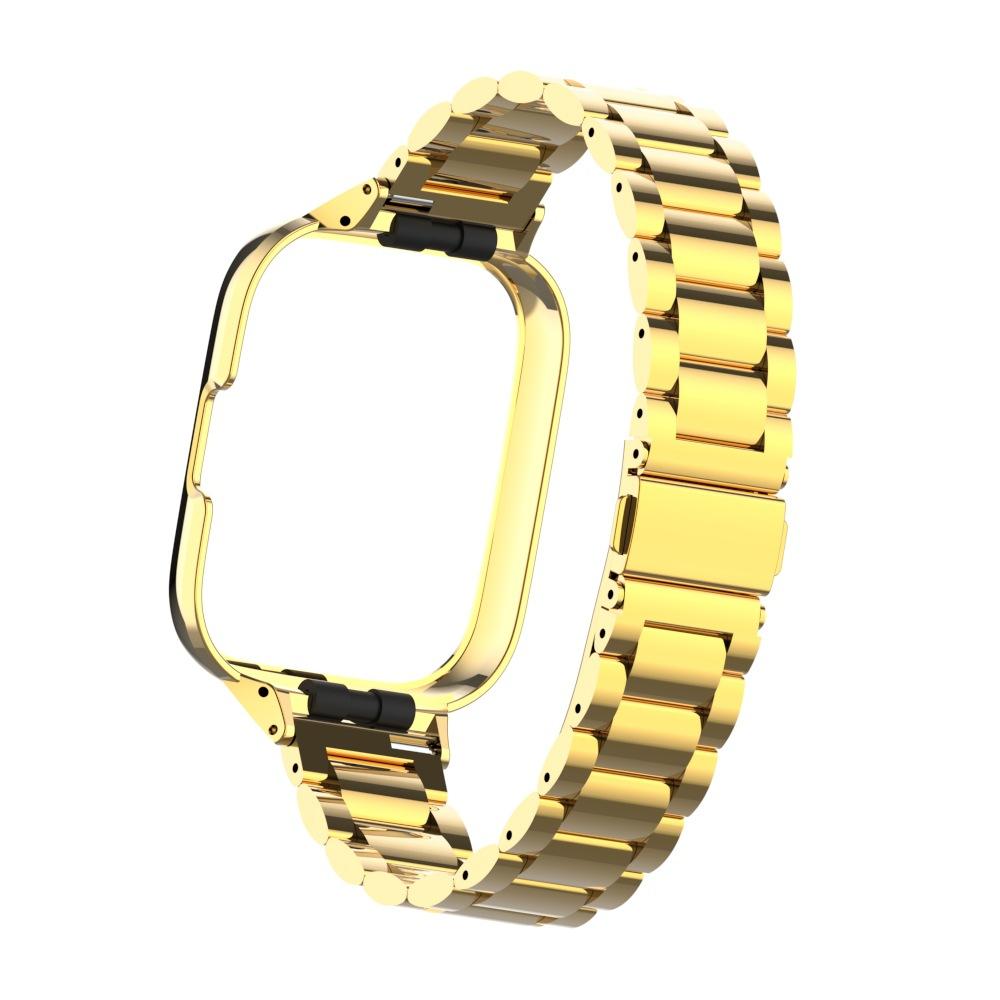 Metal Buckle Strap+Case for Redmi Watch 3 Active Milanese bracelet for Redmi Watch 3 Lite Band+Case protector Watch Accessories