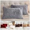 Rectangular Shape Crystal Plush Pillow Plush Mink Plush Pillow Nordic Pillowcase  Living Room