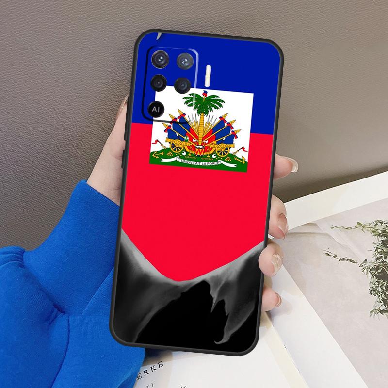

Haiti Haitian Flag Case For Oppo A76 A16 A96 A17 A18 A60 A80 A40 A38 A58 A78 A98 A94 A74 A54 A15 A57 A77 A5 Pro OPPO A79 5G